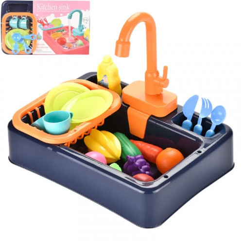 Ігровий набір - кухонна раковина/мийка з циркуляцією води арт. 388-5