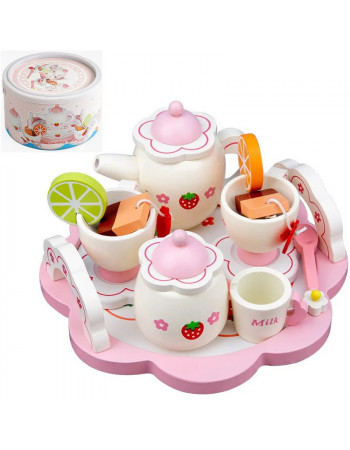 Ігровий набір дерев'яного посуду 'Afternoon tea set' арт. C 61686