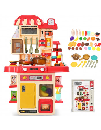 Кухня дитяча звукова з циркуляцією води ЧЕРВОНА арт. G 793 A