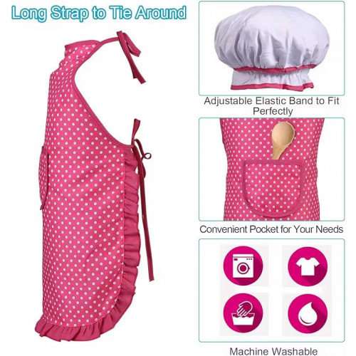 Ігровий набір металевого посуду з продуктами та фартухом арт. 168-95