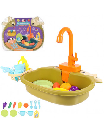 Ігровий набір - кухонна раковина/мийка з циркуляцією води арт. 6065/2