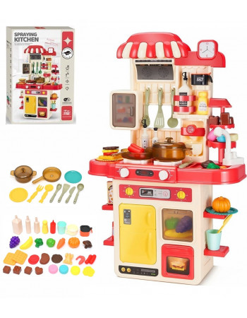Кухня дитяча звукова з циркуляцією води ЧЕРВОНА арт. G 793 A
