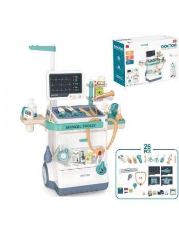 Ігровий набір із візком 'Лікар' арт. 660-89
