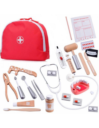 Набір лікаря дерев'яний 'Стоматолог' арт. C 73225