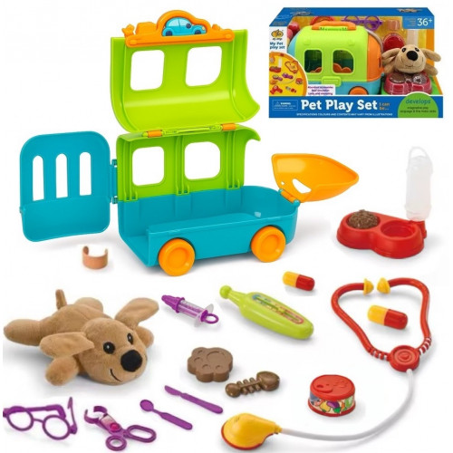 Ігровий набір ветеринара з собачкою арт. KJ 15 A-4