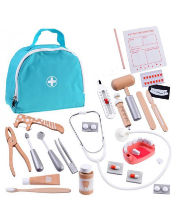 Набір лікаря дерев'яний 'Стоматолог' арт. C 73225