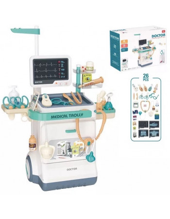 Ігровий набір з візком 'Лікар' арт. 660-90