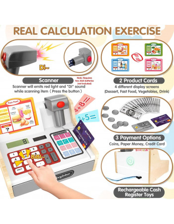 Ігровий набір 'касовий апарат' арт. 818-503
