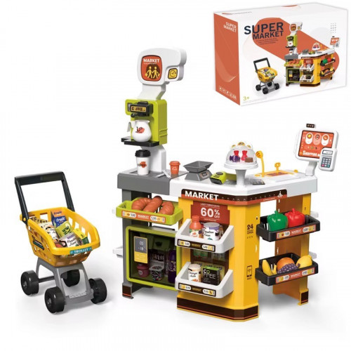 Ігровий набір 'Магазин/супермаркет' з візком арт. 668-128