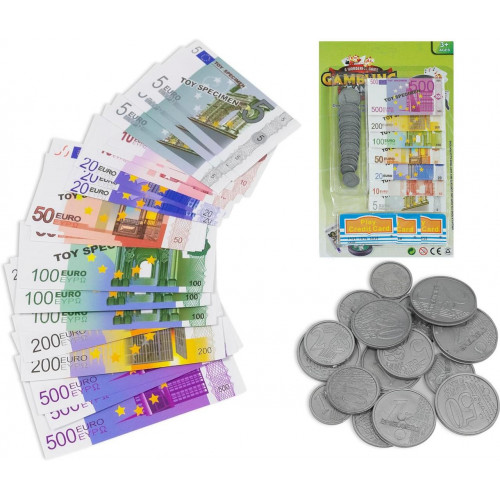 Ігровий набір 'Гроші' (купюри, монети) арт. 88301 C
