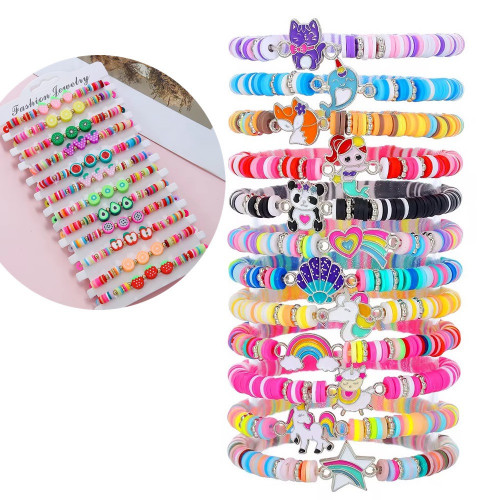 Набір дитячих браслетів (12 штук) арт. C 73478