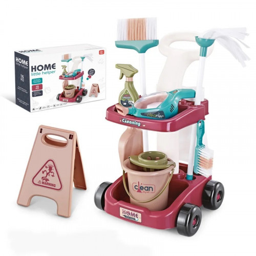 *Ігровий набір для прибирання з ручним пилососом арт. 667-54