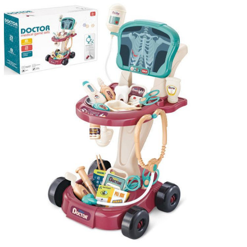 Ігровий набір доктора з візком (Ретнген) арт. 660-88
