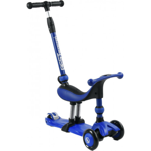 *Самокат - велобіг 3в1 Best Scooter з батьківською ручкою арт. BS-27018