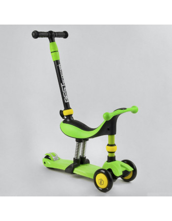 *Самокат - велобіг 3в1 Best Scooter з батьківською ручкою арт. BS-30802