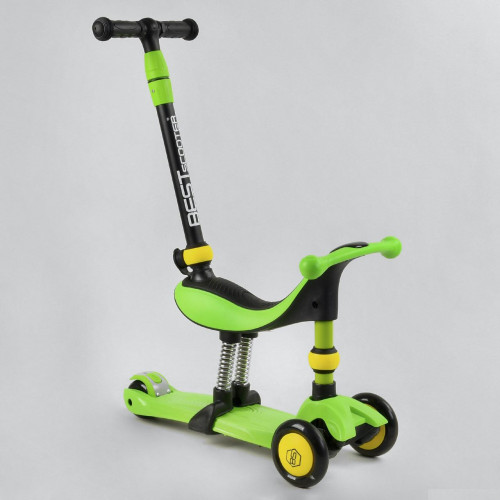 *Самокат - велобіг 3в1 Best Scooter з батьківською ручкою арт. BS-30802