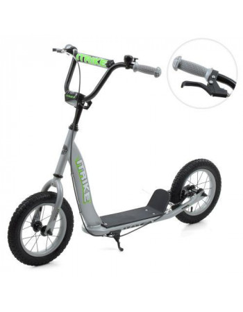 *Самокат для дітей і дорослих Scooter з ручним гальмом арт. 2-043-1-G