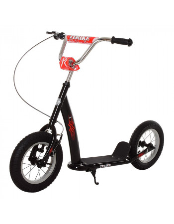 Самокат для дітей і дорослих Scooter з ручним гальмом (ЧОРНИЙ) арт. 2-047-B