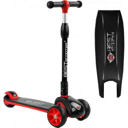 *Самокат Best Scooter Maxi (складне кермо, колеса світяться) арт. 44116