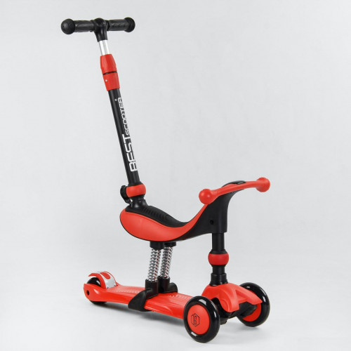 *Самокат - велобіг 3в1 Best Scooter з батьківською ручкою арт. BS-71899