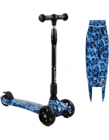 Самокат Best Scooter Maxi (складне кермо, колеса світяться) арт. 24-601