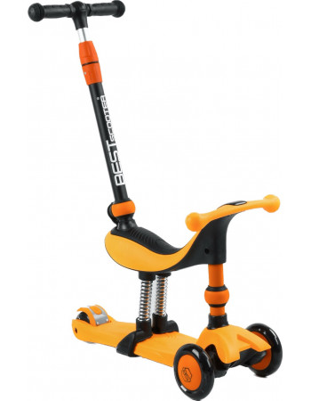 *Самокат - велобіг 3в1 Best Scooter з батьківською ручкою арт. BS-50584