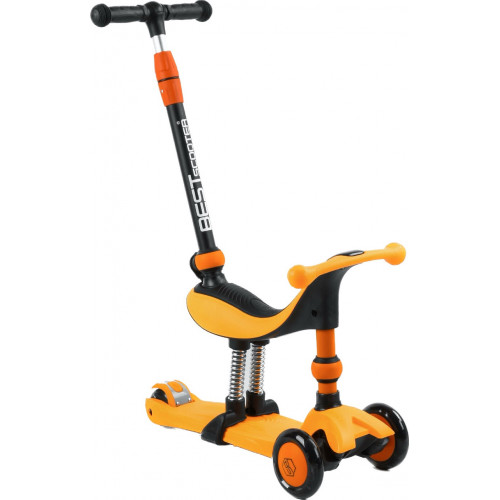 *Самокат - велобіг 3в1 Best Scooter з батьківською ручкою арт. BS-50584