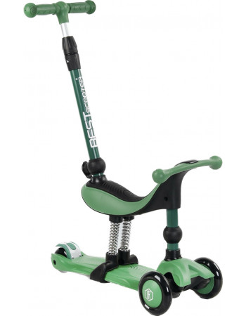 *Самокат - велобіг 3в1 Best Scooter з батьківською ручкою арт. BS-78812