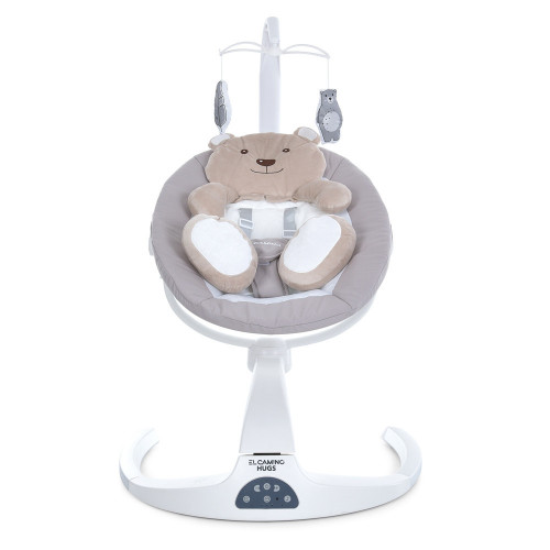 *Заколисуючий центр для малюків (шезлонг, качалка) EL CAMINO HUGS арт. ME 1077/Beige