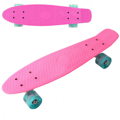 Скейт - пенні борд - Penny board (колеса світяться) арт. 76761/1070