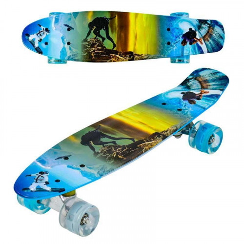 Скейт (пенні борд) Penny board зі світними колесами арт. 3270