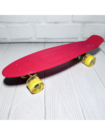 Скейт - пенні борд - Penny board (колеса світяться) арт. 76761/0220