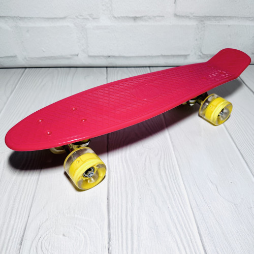 Скейт - пенні борд - Penny board (колеса світяться) арт. 76761/0220