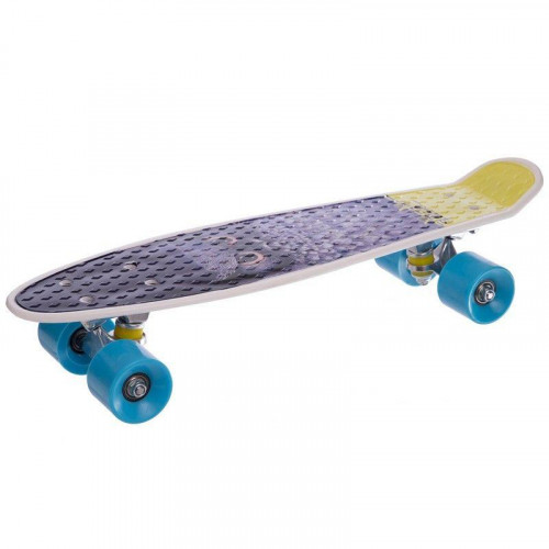 Скейт (пенні борд) Penny board (коліс світяться) СОВА арт. 29855