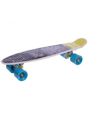 Скейт - пенні борд - Penny board (колеса світяться) арт. 29855/1