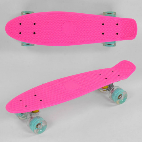 Скейт - пенні борд - Penny board (колеса світяться) арт. 76761/1070