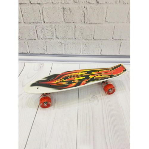 Скейт (пенні борд) Penny board, колеса світяться арт. 4380