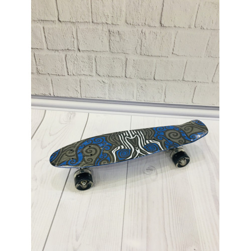 Скейт (пенні борд) Penny board, колеса світяться арт. 6510