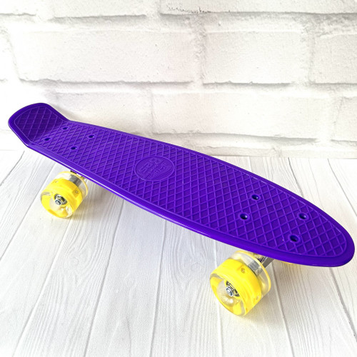 Скейт - пенні борд - Penny board (колеса світяться) арт. 76761/0660