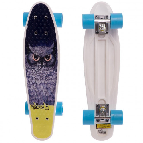 Скейт (пенні борд) Penny board (коліс світяться) СОВА арт. 29855