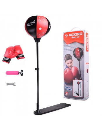 Боксерський набір (груша на стійці, рукавиці, насос) 'Boxing sport set' арт. AT - 503