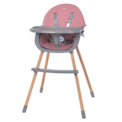 *Стільчик для годування LUMI Pink арт. ME 1111
