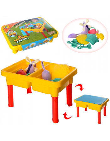 Столик-пісочниця “SandWater Play Table” (столик для піску та води) арт. HG-156