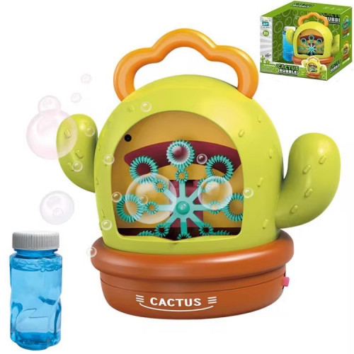 Установка (генератор) для запуску мильних бульбашок 'Кактус' арт. KB 1286