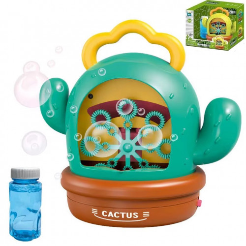 Установка (генератор) для запуску мильних бульбашок 'Кактус' арт. KB 1286