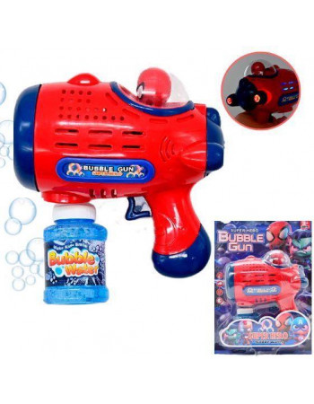 Пістолет з мильними бульбашками (генератор мильних бульбашок) 'Spider Man' арт. YD 706 A