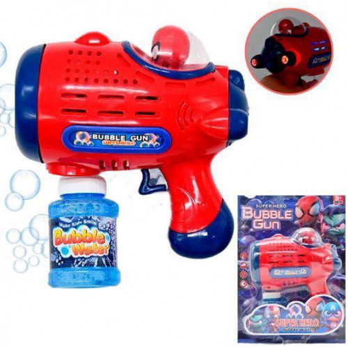 Пістолет з мильними бульбашками (генератор мильних бульбашок) 'Spider Man' арт. YD 706 A