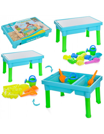 Столик-пісочниця “Sand Beach Toy Set” (столик для піску та води) арт. R399-23A-24A