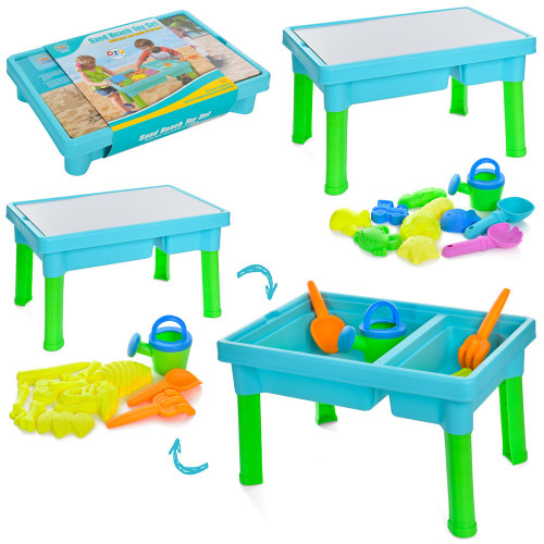 Столик-пісочниця “Sand Beach Toy Set” (столик для піску та води) арт. R399-23A-24A