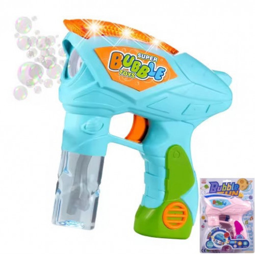 Пістолет з мильними бульбашками БЛАКИТНИЙ арт. 889-72